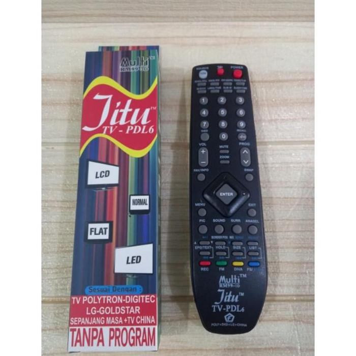 Gambar Remot/Remote TV/Universal Jitu terbaru - Polytron dari fajri motor jaya undefined Tokopedia