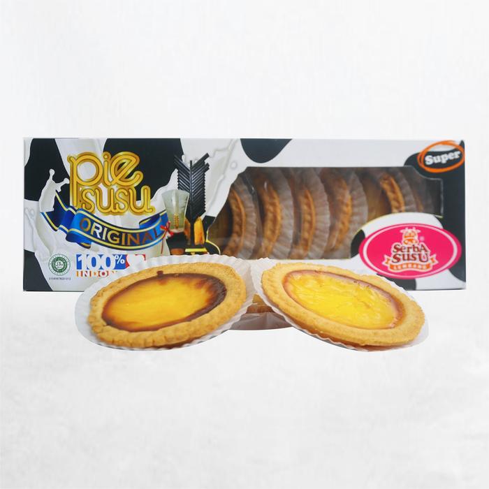 Gambar Serba Susu Lembang Pie Susu Rasa Original ( 250gr ) isi 8 buah dari serba susu lembang undefined Tokopedia