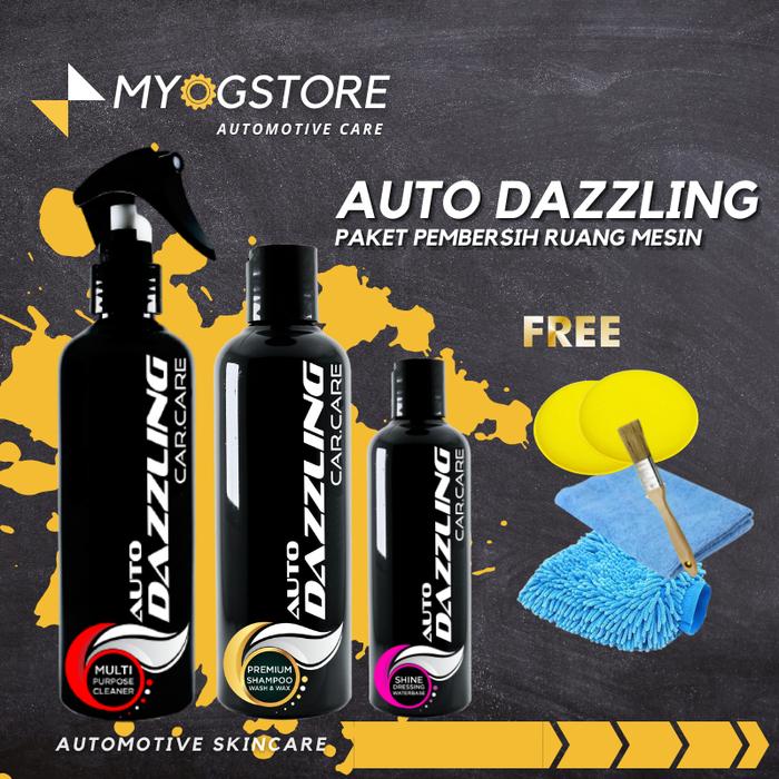 Gambar PAKET PERAWATAN PEMBERSIH PENGKILAP EKSTERIOR SEMIR BAN SHAMPOO MOBIL - 1 PAKET dari myOGstore undefined Tokopedia
