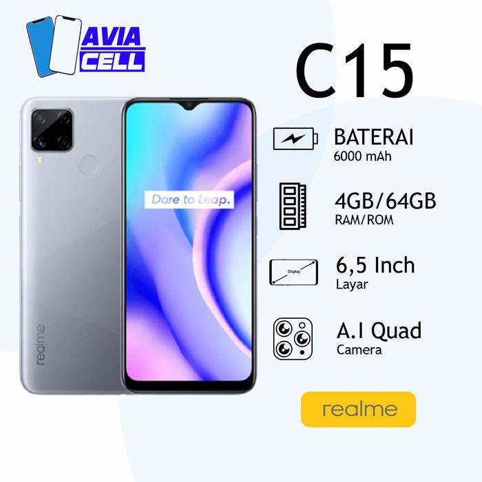 Spesifikasi Realme Realme C15 64gb 4gb Ram Realme Oppo C15 64 Jual