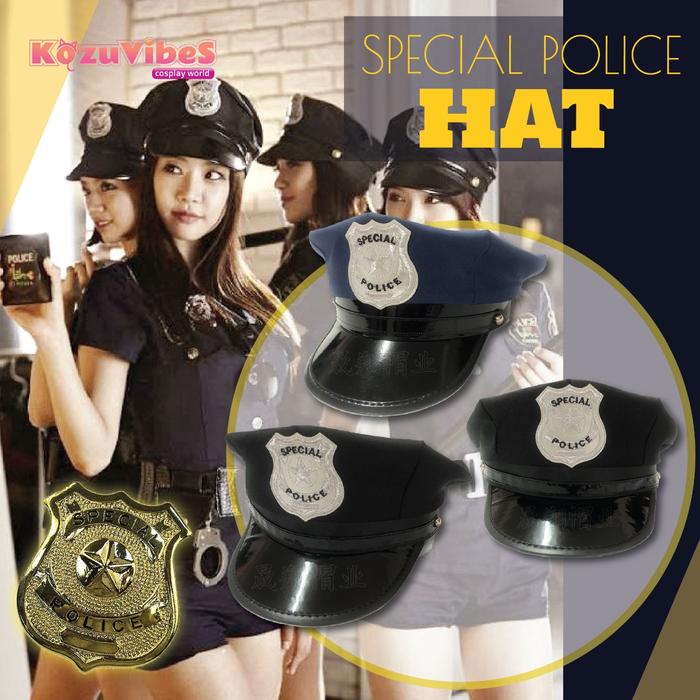 Jual Kozuvibes Topi Polisi Elit Police 