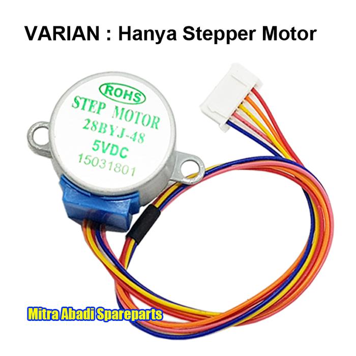 Gambar STEPPER MOTOR DC 5V + ULN2003 Driver Board 4-Phase Arduino Robot - STEPER MTR ONLY dari Mitra Abadi Spareparts undefined Tokopedia