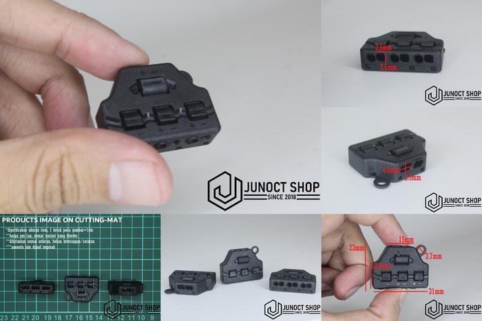 Gambar Adaptor Micro USB 3V 5V DC miniature LED Lampu Diorama Maket Hobby vI - Switch 2-3B dari Junoct Shop undefined Tokopedia