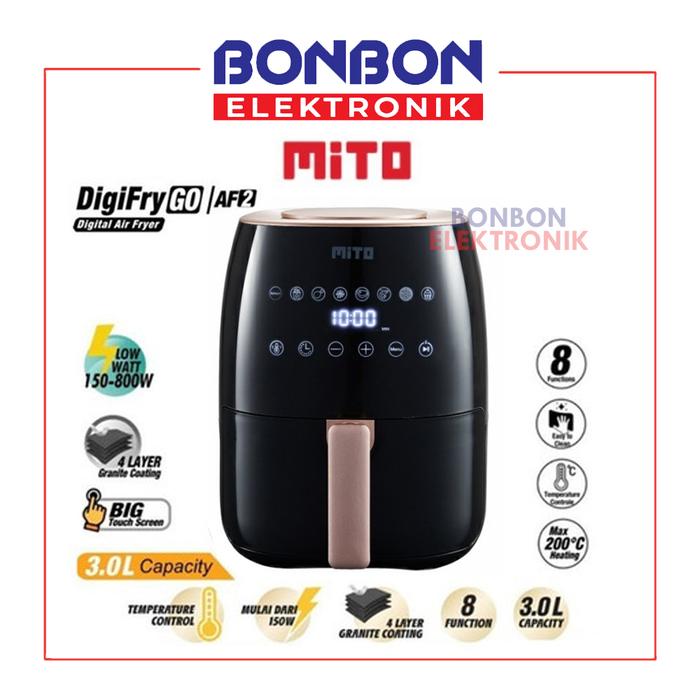 Gambar Mito Digital Air Fryer / Digifry AF2 3L dari Bonbon Elektronik_NEW undefined Tokopedia