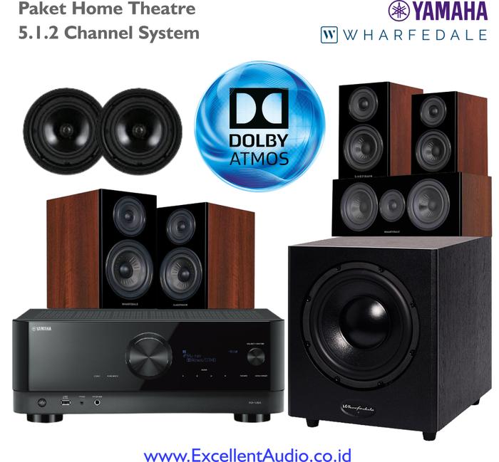 Surround Sound Home Theatre Dolby Atmos Paket Home Theatre