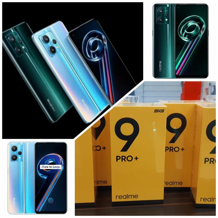 Gambar REALME 9 PRO+ 5G 8/256GB GARANSI RESMI - Biru dari azzam-cell undefined Tokopedia