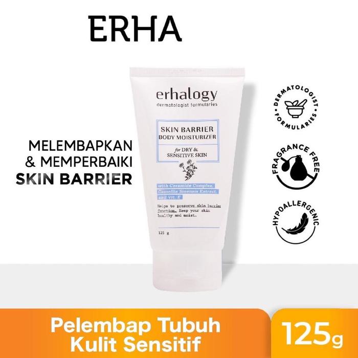 Gambar ERHA Gentle Skin Barrier Series - Face Moisturizer | Body Moisturizer - EH-BodyMoist125 dari madame fany undefined Tokopedia