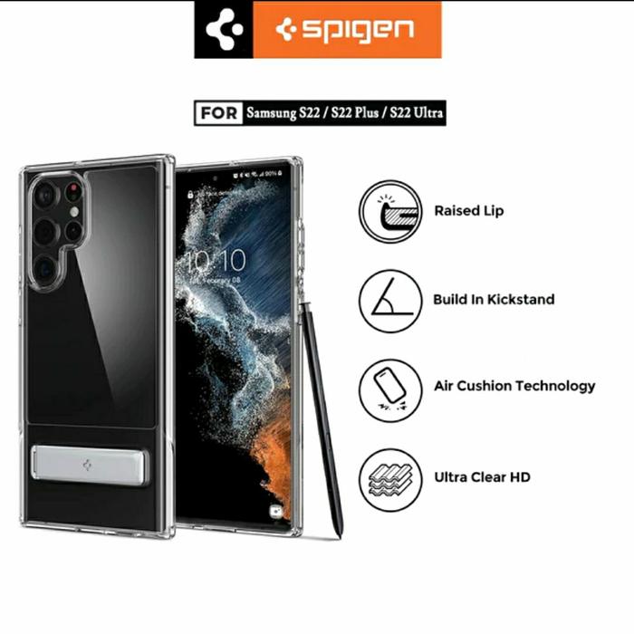Jual Spigen Ultra Hybrid S Stand Case Samsung Galaxy S22 Ultra