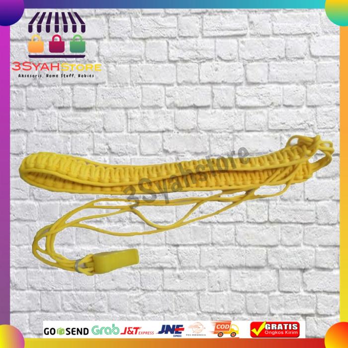 Gambar Tali Kur + Pluit Pramuka Penegak Warna Kuning Tingkat SMA dari 3Syahstore undefined Tokopedia