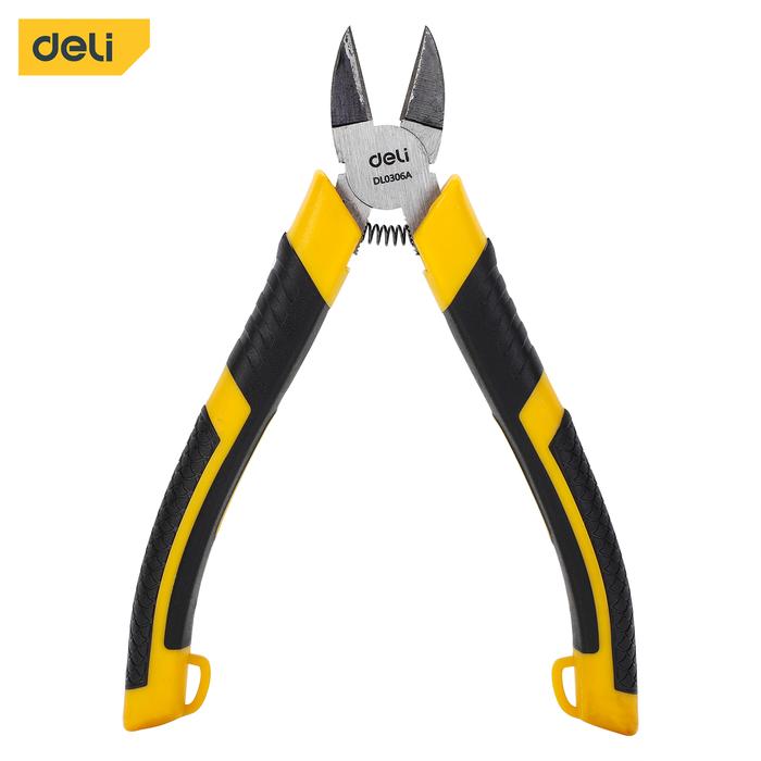 Gambar Deli Plastic Cutting Nippers / Tang Potong Kawat 5/6" Baja EDL030XA - 6 inch dari Deli Tools Official undefined Tokopedia
