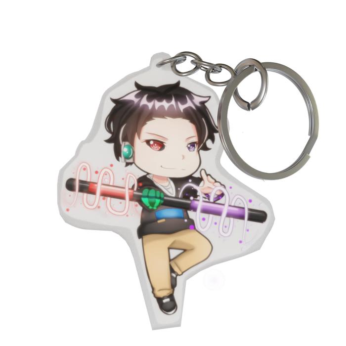 Gambar Gantungan Kunci Romansyah Anicraft + Free Stiker - Blane dari Romansyah Store undefined Tokopedia