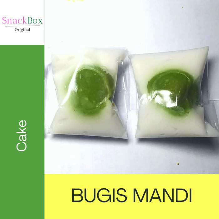 Gambar kue bugis mandi dari snackbox original undefined Tokopedia