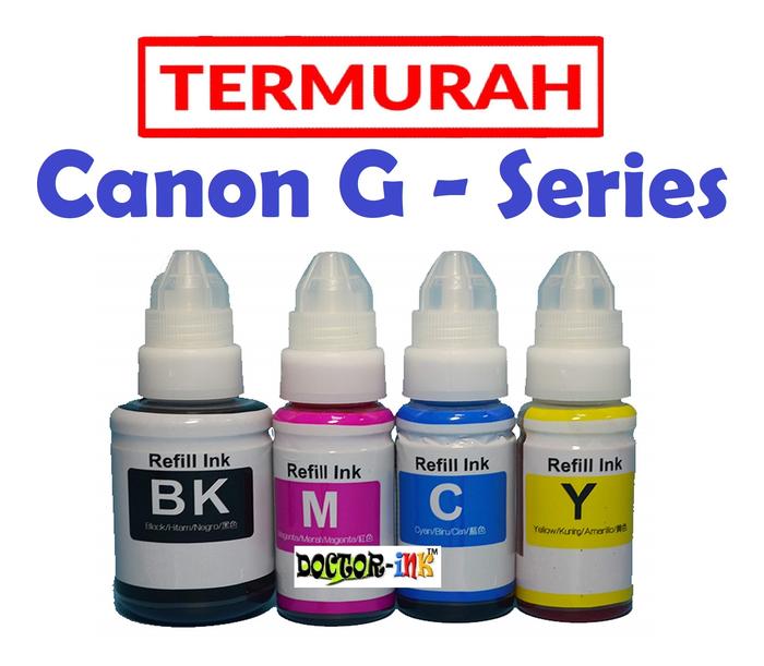 Gambar Tinta Pigment Canon PG40 47 740 745 810 830 GI790 G1000 G2000 IP2770 - Canon G Series dari doctorink undefined Tokopedia