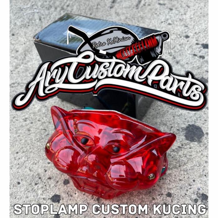Gambar stoplamp bsa lampu belakang bsa cb 100 japstyle scrambler dll - bsa LED MOS dari Ary Custom Parts Cikarang undefined 4 Tokopedia