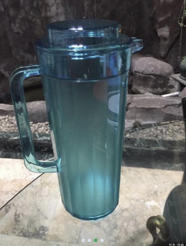 Gambar Pitcher 2 Liter ( Teko Crystal) Watercolor Tupperware - 1 pcs Purple dari Tokoantum undefined 4 Tokopedia