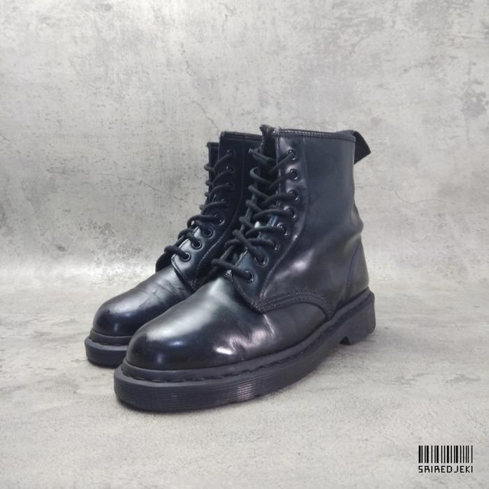 dr martens 1640 mono black - Main Image