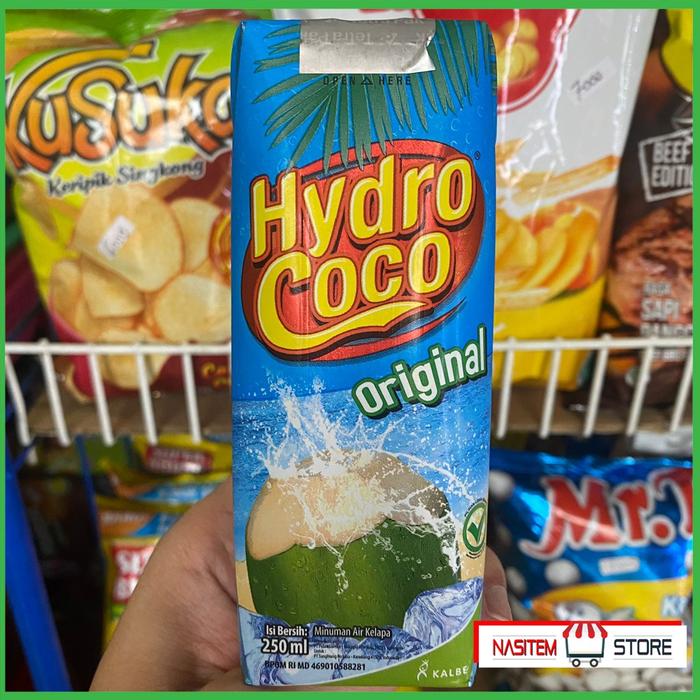 Gambar HYDRO COCO ORIGINAL 250 ML - 1 PCS dari Nasitem Store undefined Tokopedia