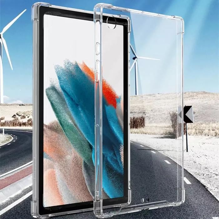 Gambar Samsung Galaxy Tab A8 10.5 2021 | 2022 Frost Clear Original Soft Case - Clear, Tab A8 10.5 dari 777 Store.id undefined Tokopedia
