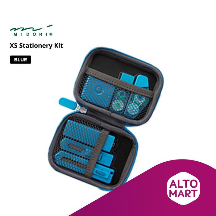 Gambar MIDORI XS Stationery Kit 70th Anniversary Limited Edition Japan - Blue dari Alto Mart undefined Tokopedia