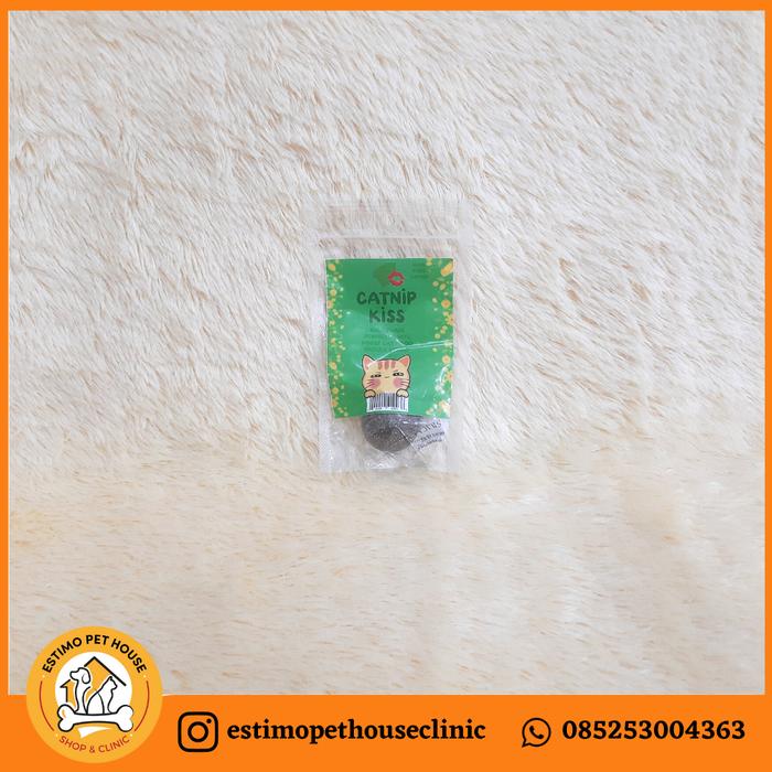 Gambar CATNIP KISS Mainan Kucing Daun Catnip Bentuk Bola dari ESTIMO PET HOUSE undefined Tokopedia