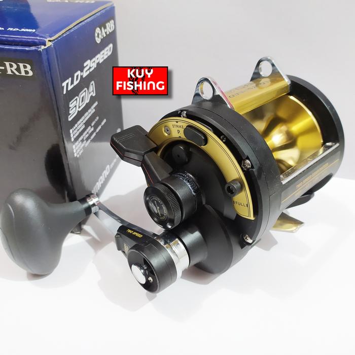 シマノ TLD 2SPEED 30 SHIMANO アラ釣り、泳がせ釣り、大物リール 両軸