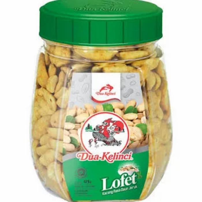 Gambar Dua Kelinci Kacang Lofet Toples Rasa Daun Jeruk 125 gram dari zigzagmart undefined Tokopedia