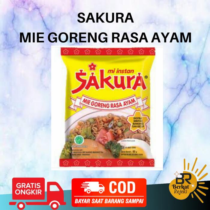 Gambar Mie Instan Jadul Sakura Mi Goreng Rasa Ayam dari Berkat_Rejeki undefined Tokopedia
