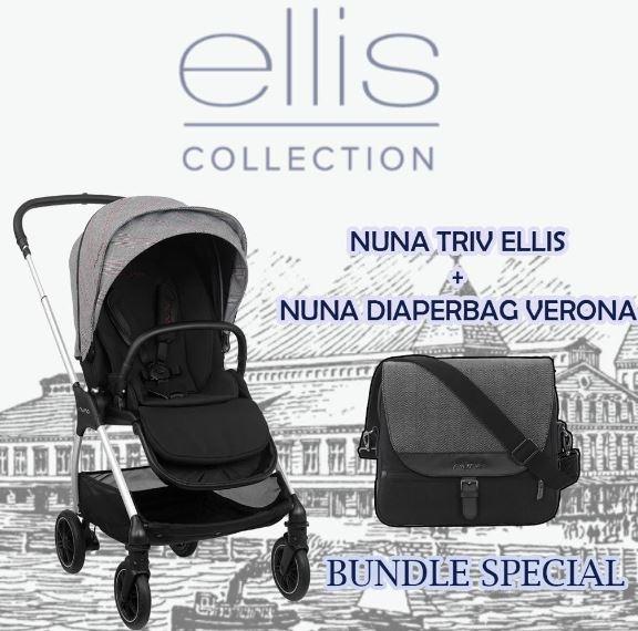 Gambar Nuna Stroller Triv - Ellis FREE BAG dari Baby Wise BSD undefined Tokopedia