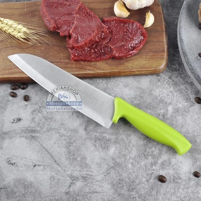 Gambar Pisau RIMEI Super Tajam Pisau Dapur Daging Tulang Sayuran (3size) chef - 8 inch gg.ABS dari Meriahshop.MS undefined Tokopedia