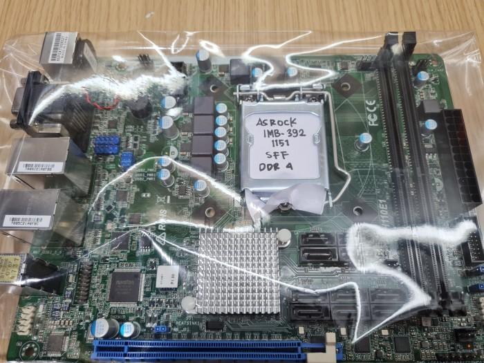 Gambar MOTHERBOARD ASROCK IMB-392 SFF H110E1 LGA 1151 DDR4 dari Kingcom88 undefined Tokopedia