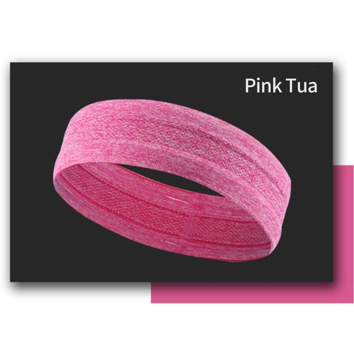Gambar Headband Olahraga / Hairband bandana Bola Basket Gym ANTI SLIP 3ELS - pink dari 3els sport undefined Tokopedia
