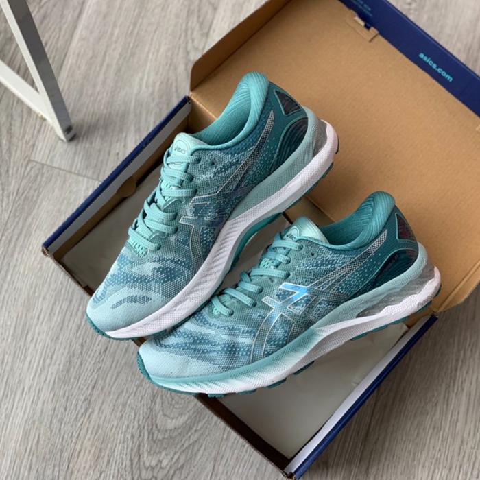Gambar sepatu wanita jogging sport nimbus 23 - smoke blue dari hendri brainly undefined Tokopedia
