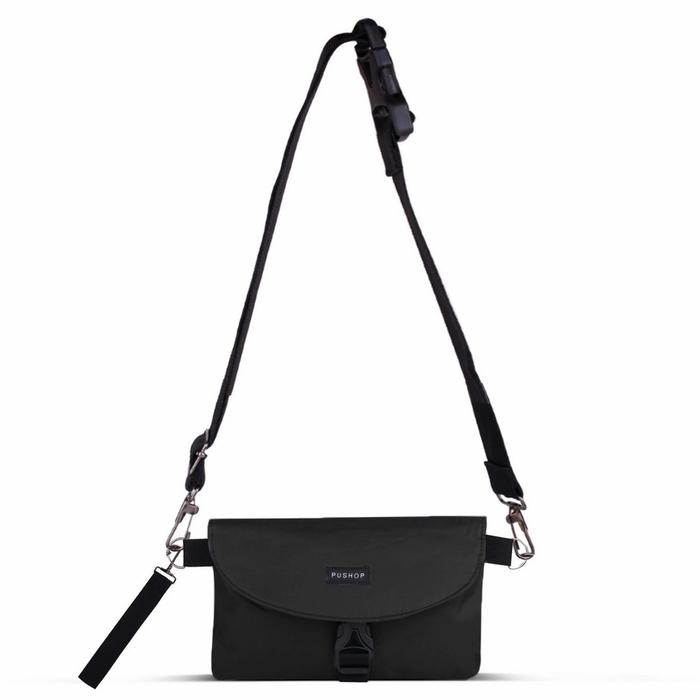 Gambar Tas Selempang Pria Waterproof Shoulder Bag Korea CROS Hitam Colorful - Hitam dari RagilShopID CASE undefined Tokopedia