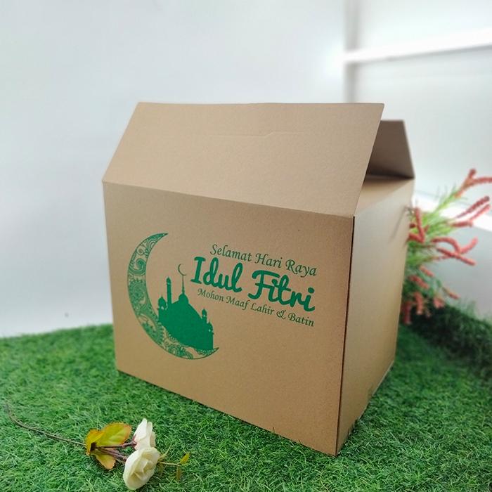 Gambar Kardus Idul Fitri Tebal Parcel Lebaran Kardus Bflute 35 x 25 x 28,5 - Hijau dari Rahmah Tas Kertas dan Kemasan undefined Tokopedia