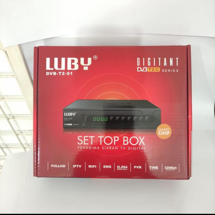 Gambar Set top box (STB) Luby T2-01 - non dongle dari wiliyan elektronik undefined Tokopedia