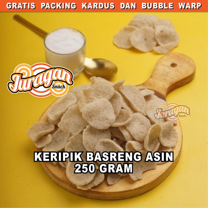 Gambar SNACK KILOAN ASIN GURIH 250 GRAM makanan ringan jajanan cemilan - B-BULAT ASIN dari JURAGAN SNACK 22 undefined Tokopedia
