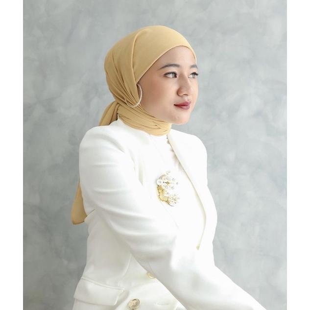 Gambar Terbaik Ready Pashmina 103 Paris 103 By Ish Iymel Says Hijab - Butter, All Size dari lathifahazahra undefined Tokopedia