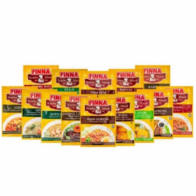 Gambar Bumbu Instan Finna All Varian 50 gr / Finna Bumbu Masak All Varian - gulai dari Lavatera Garden undefined Tokopedia