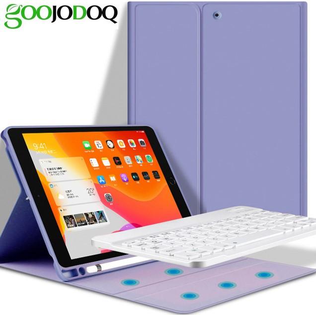 Gambar GOOJODOQ iPad Air 4 Case with Keyboard Magnetic iPad Cover - Ungu, iPad Pro 11 dari GOOJODOQ LOCAL SHOP undefined Tokopedia