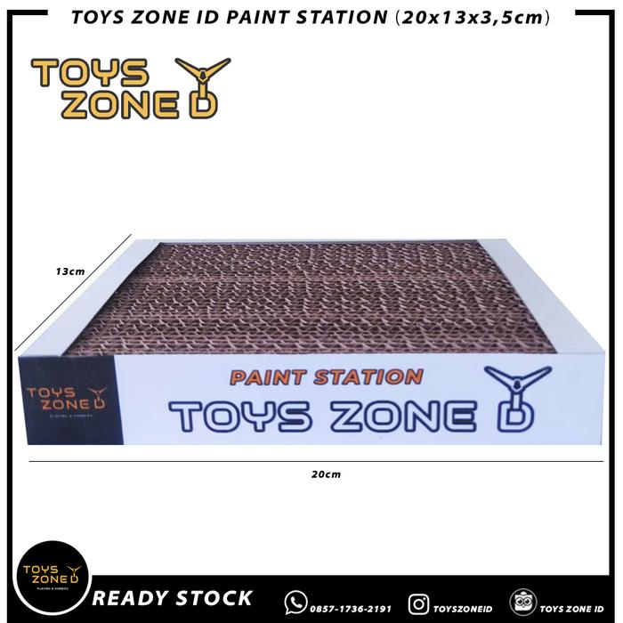 Gambar TZID Paint Station Regular Size - Stand Clip Cat Gundam dan Model Kit dari Toys Zone ID undefined Tokopedia