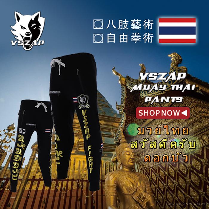 Gambar Celana Jogger VSZAP Muaythyai, Martial Arts, MMA Training Pants, S-XXL - S dari twinflame factory undefined Tokopedia