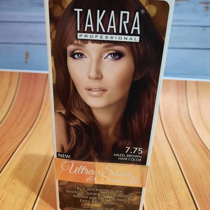 Gambar TAKARA Profesional Ultra Shine & Smooth Hair Color / Cat Rambut TAKARA - Hazel Brown dari Sunflower Beauty Shop undefined Tokopedia