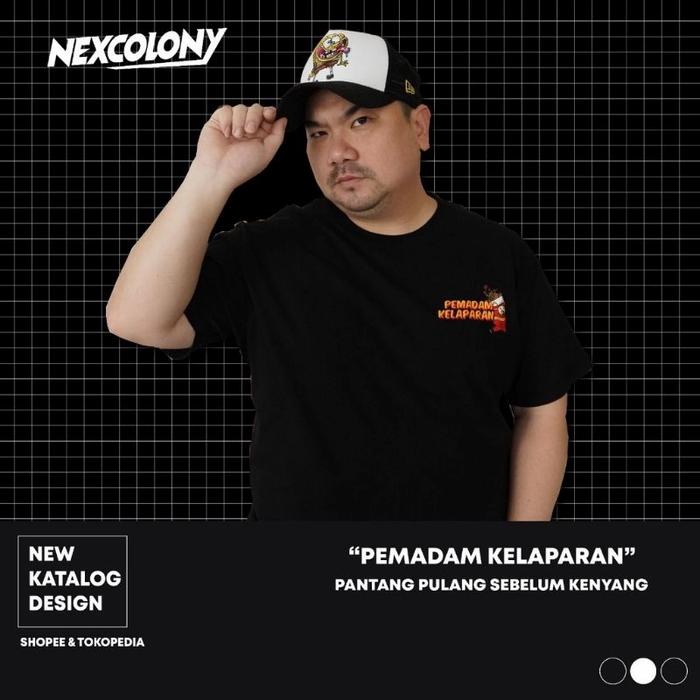 Gambar Nexcolony koleksi kaos nex carlos ori - kelaparan, XL dari ZOYA JAKARTA undefined Tokopedia