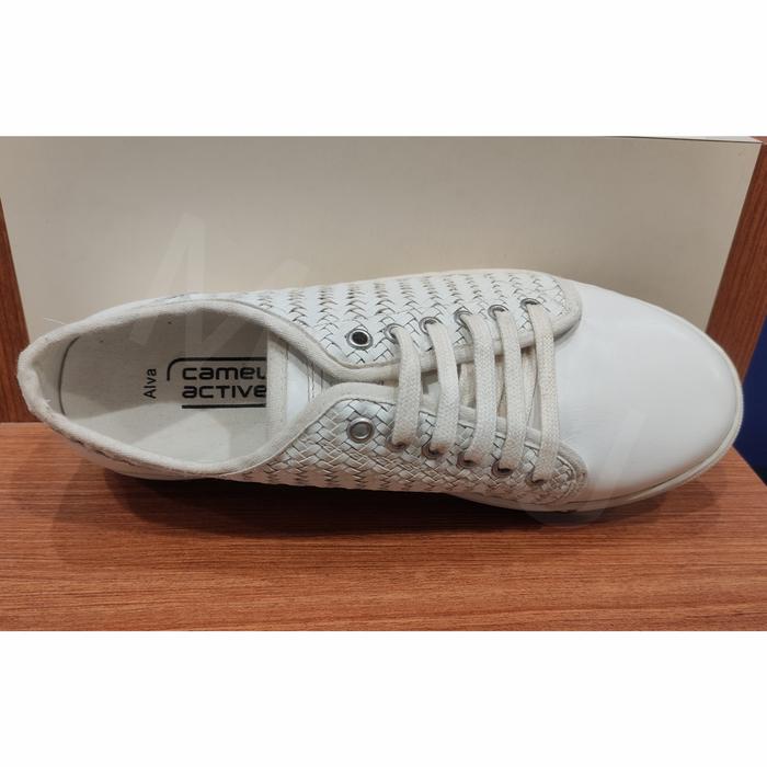 Gambar CAMEL ACTIVE ALVA ANYAM SEPATU PRIA FULL LEATHER - WHITE, 44 dari CAMEL ACTIVE OFFICIAL undefined Tokopedia