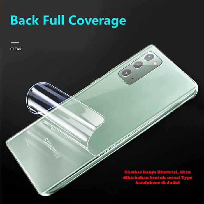 Gambar Grace Back Garskin for Sharp Aquos V 2019-SH-C02-5.9"-Pelindung blk - Glossy Clear dari Mentari Grasindo Teknik undefined Tokopedia
