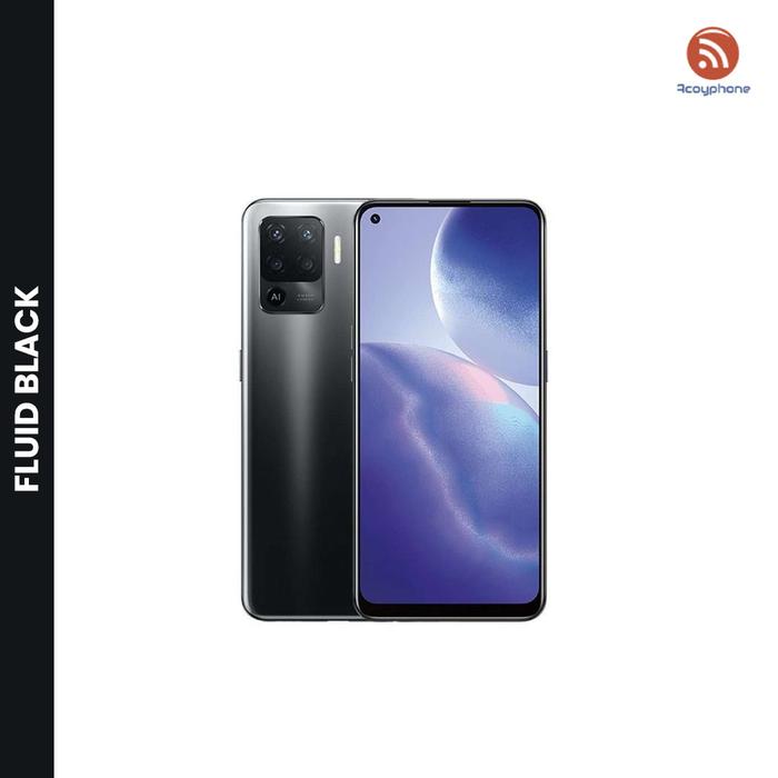 Gambar OPPO RENO 5F 8/128GB GARANSI RESMI OPPO - Fluid Black dari Acoyphonecell undefined Tokopedia