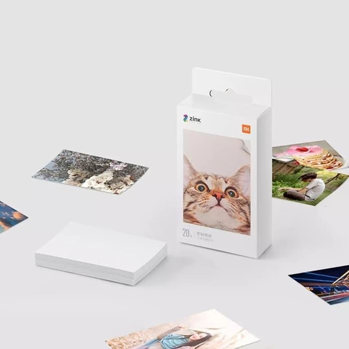 Gambar Xiaomi Mijia Photo Paper Roll 50 pcs Printer Pocket Mini Portable zink - 10 Sheets dari Erland UD undefined Tokopedia