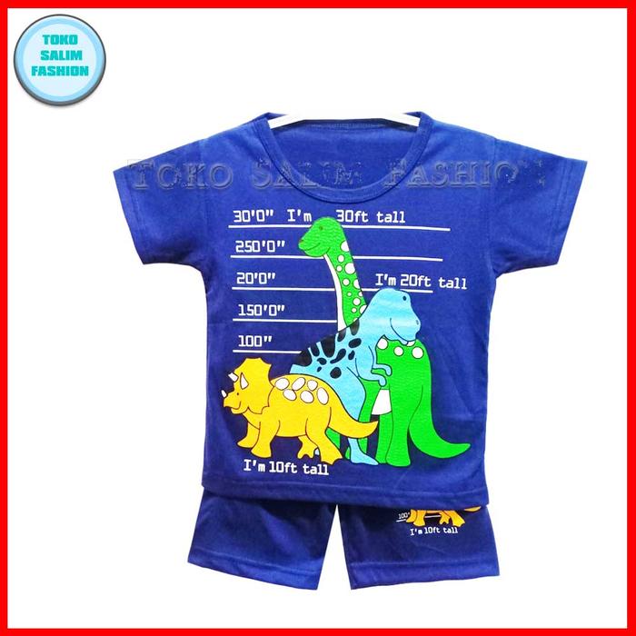 Gambar baju anak laki setelan murah anak cowok t-shirt umur 7 tahun 10 tahun - S dari Toko Salim Fashion undefined Tokopedia