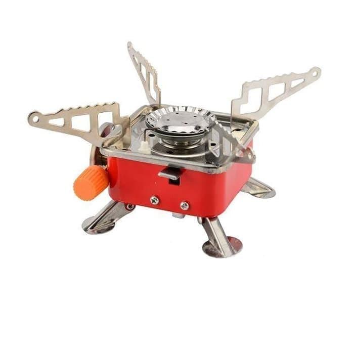 Gambar Kompor Camping Portable / Kompor Gas windproof kompor kovar - kompor KOTAK dari Klatena outdoor undefined Tokopedia