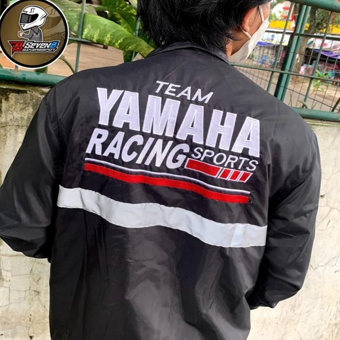 Gambar Ready Jaket Team Yamaha Racing Sport Hitam Vintage 2Tak 2 Stroke - S dari Sadira's store undefined Tokopedia